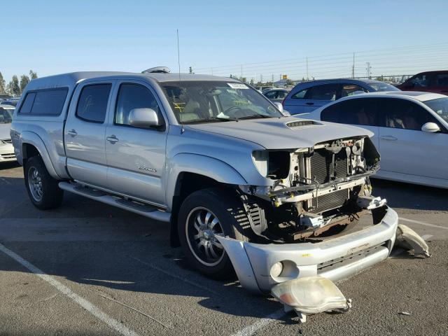 5TEKU72N46Z188657 - 2006 TOYOTA TACOMA DOU SILVER photo 1