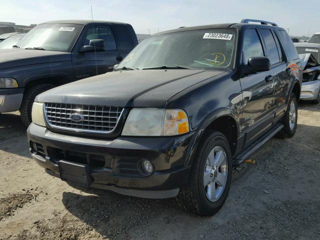 1FMZU65E74UB84088 - 2004 FORD EXPLORER L BLACK photo 2