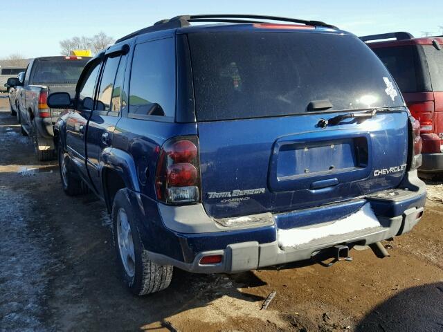 1GNDT13S742117216 - 2004 CHEVROLET TRAILBLAZE BROWN photo 3