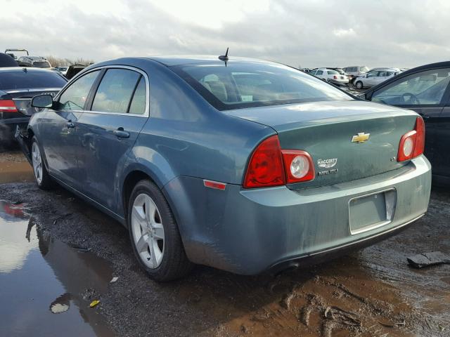 1G1ZG57B39F209212 - 2009 CHEVROLET MALIBU LS BLUE photo 3