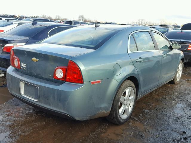 1G1ZG57B39F209212 - 2009 CHEVROLET MALIBU LS BLUE photo 4