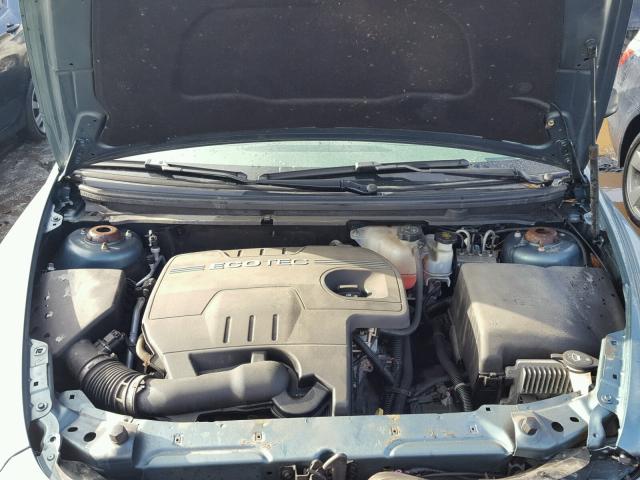 1G1ZG57B39F209212 - 2009 CHEVROLET MALIBU LS BLUE photo 7