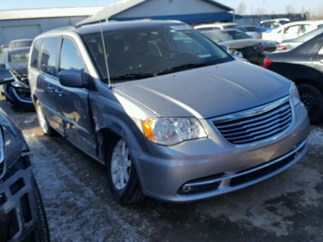 2C4RC1BG1DR776437 - 2013 CHRYSLER TOWN & COU SILVER photo 1