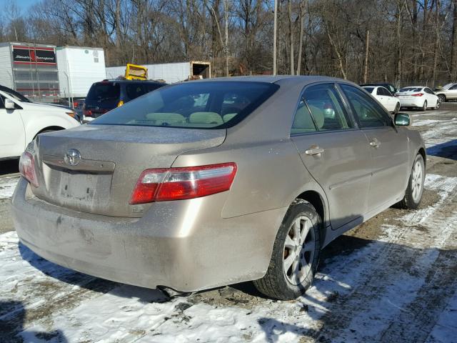 4T1BE46K17U080823 - 2007 TOYOTA CAMRY NEW GOLD photo 4