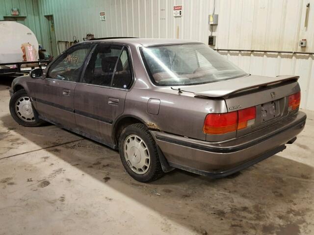 JHMCB7672NC803921 - 1992 HONDA ACCORD EX BROWN photo 3