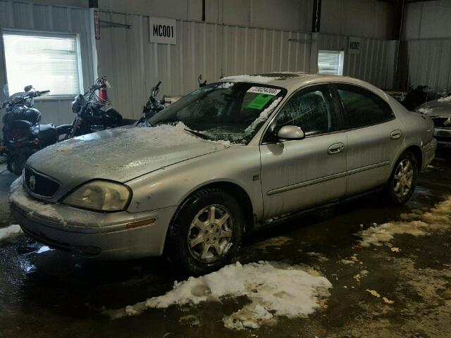 1MEFM55S01A618015 - 2001 MERCURY SABLE LS P SILVER photo 2