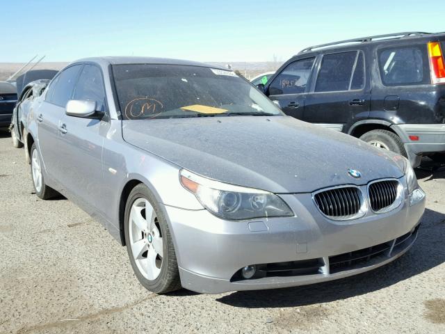 WBANF73526CG68846 - 2006 BMW 530 XI GRAY photo 1