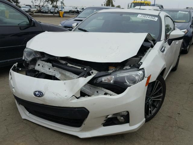 JF1ZCAC12E9602691 - 2014 SUBARU BRZ 2.0 LI WHITE photo 2