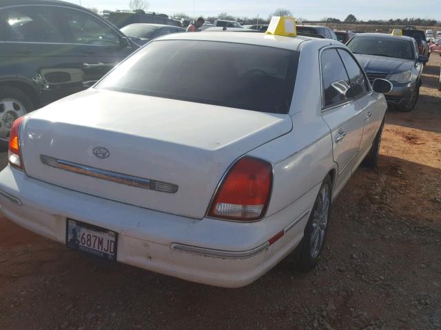 KMHFU45E22A184487 - 2002 HYUNDAI XG 350 WHITE photo 4