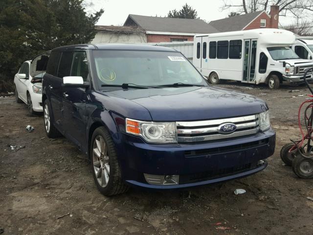 2FMHK6DT3BBD34718 - 2011 FORD FLEX LIMIT BLUE photo 1