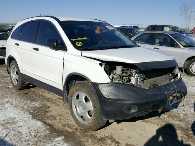 JHLRE38328C002418 - 2008 HONDA CR-V LX WHITE photo 1