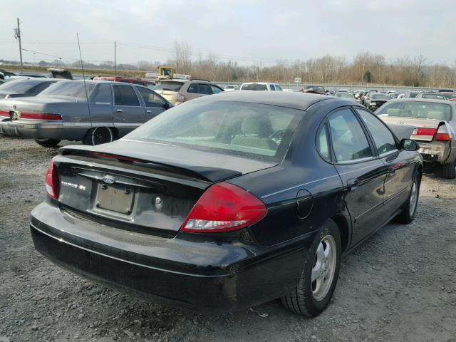 1FAFP53205A149872 - 2005 FORD TAURUS SE BLACK photo 4