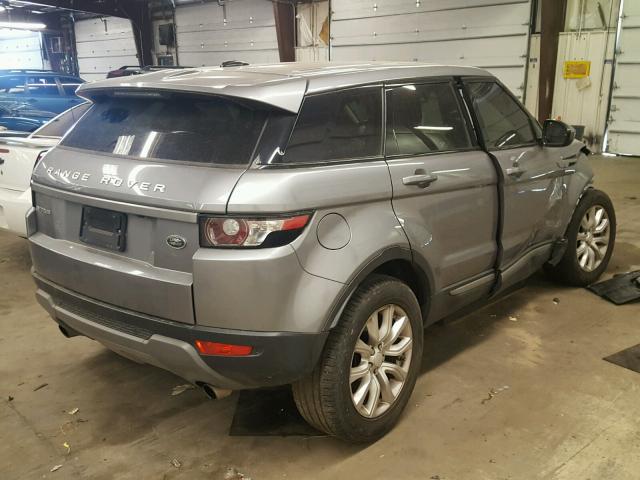 SALVN2BG6EH877025 - 2014 LAND ROVER RANGE ROVE GRAY photo 4