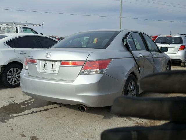 1HGCP2F48CA187177 - 2012 HONDA ACCORD LXP SILVER photo 4