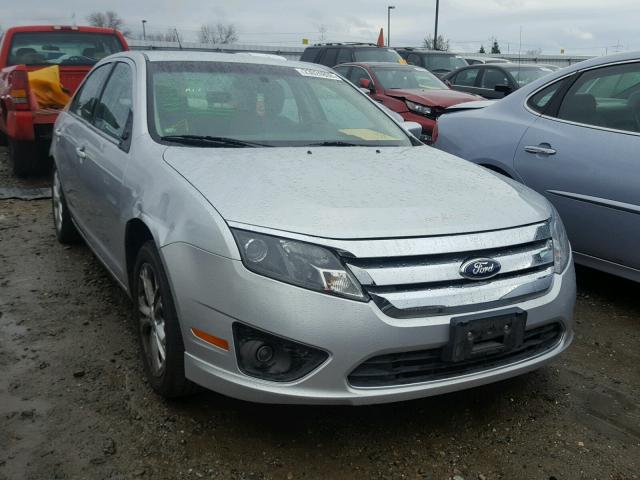 3FAHP0HA7CR397955 - 2012 FORD FUSION SE SILVER photo 1