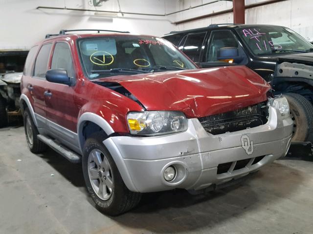 1FMYU03177KB19802 - 2007 FORD ESCAPE XLT RED photo 1