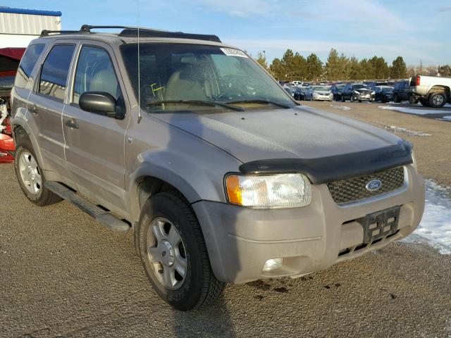 1FMCU041X1KC20929 - 2001 FORD ESCAPE XLT GRAY photo 1