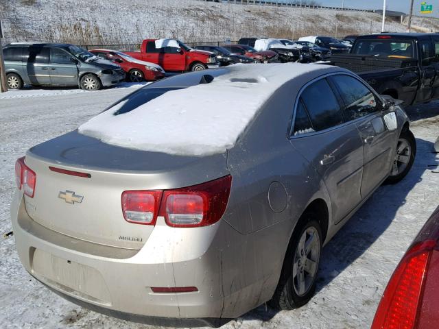 1G11B5SA4DF297478 - 2013 CHEVROLET MALIBU LS BEIGE photo 4