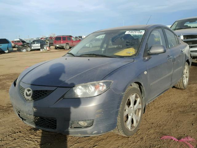 JM1BK32FX91223420 - 2009 MAZDA 3 I GRAY photo 2