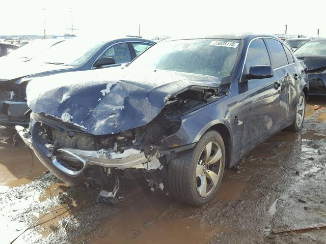 WBANA73545B816429 - 2005 BMW 530 I BLUE photo 2