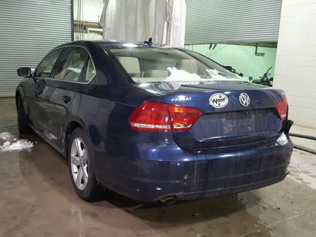 1VWAT7A38FC108254 - 2015 VOLKSWAGEN PASSAT S ლურჯი ფოტო 3