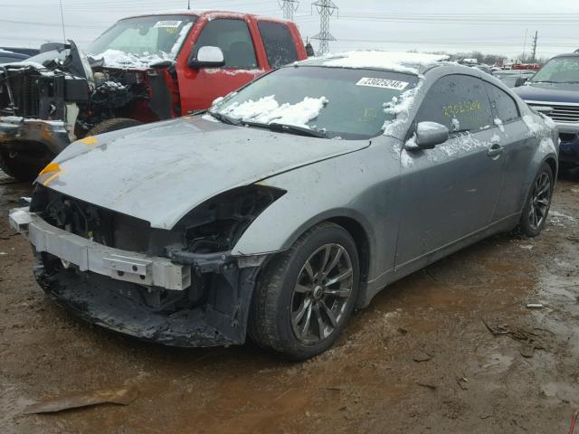 JNKCV54E66M702731 - 2006 INFINITI G35 GRAY photo 2