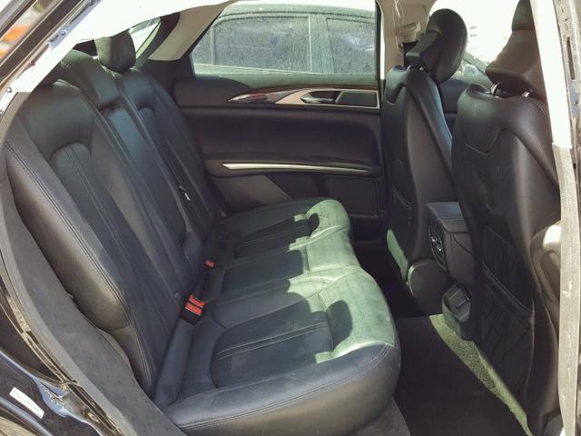3LN6L2GK8FR610964 - 2015 LINCOLN MKZ BLACK photo 6