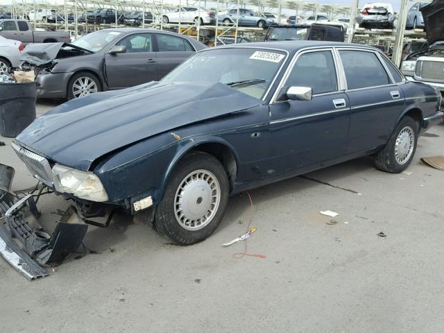 SAJKY1748NC650993 - 1992 JAGUAR XJ6 VANDEN GREEN photo 2