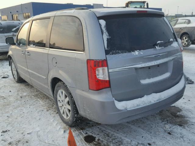 2C4RC1BG7ER300601 - 2014 CHRYSLER TOWN & COU SILVER photo 3