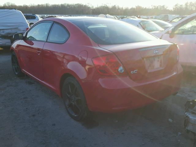 JTKDE177450053344 - 2005 TOYOTA SCION TC 红色 照片 3