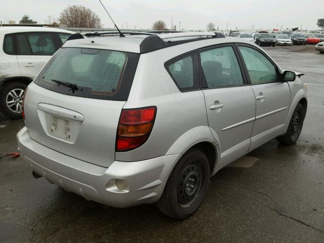 5Y2SL62804Z407792 - 2004 PONTIAC VIBE SILVER photo 4