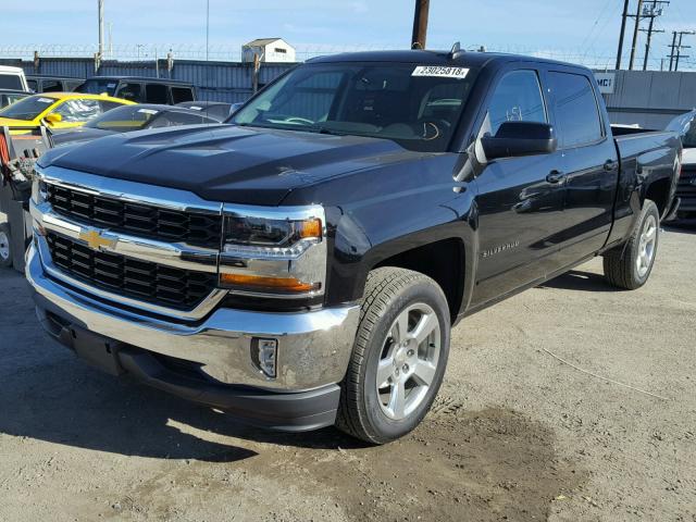 1GCPCREC9JF116874 - 2018 CHEVROLET SILVERADO BLACK photo 2