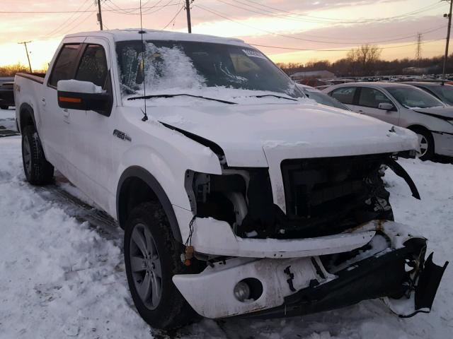 1FTFW1EF7EKF96781 - 2014 FORD F150 SUPER WHITE photo 1