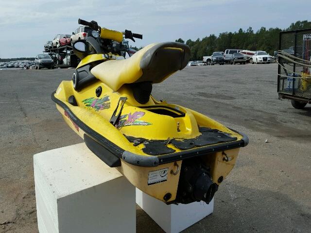 ZZNH8426D797 - 1997 SEAD JET SKI YELLOW photo 3