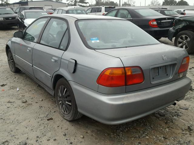 2HGEJ6615YH562958 - 2000 HONDA CIVIC BASE BLUE photo 3