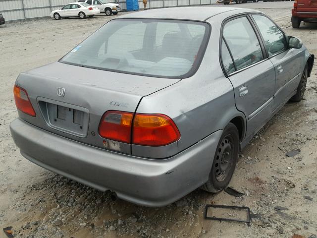 2HGEJ6615YH562958 - 2000 HONDA CIVIC BASE BLUE photo 4