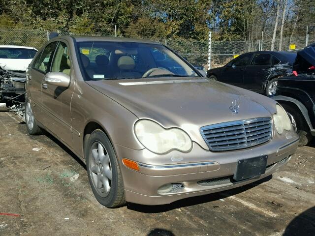 WDBRF81J43F376664 - 2003 MERCEDES-BENZ C 240 4MAT GOLD photo 1