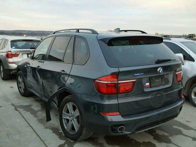 5UXZW0C50CL672364 - 2012 BMW X5 XDRIVE3 CHARCOAL photo 3