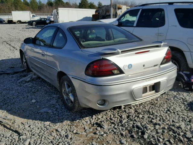 1G2NW12E54C159091 - 2004 PONTIAC GRAND AM G SILVER photo 3