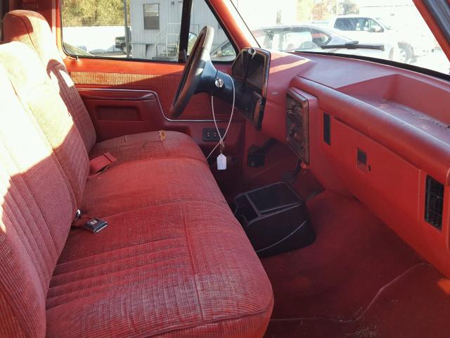 1FTDF15N6KNB12012 - 1989 FORD F150 TWO TONE photo 5