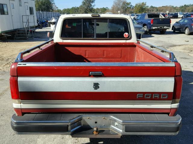 1FTDF15N6KNB12012 - 1989 FORD F150 TWO TONE photo 6