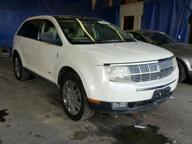 2LMDU68C58BJ12326 - 2008 LINCOLN MKX WHITE photo 1