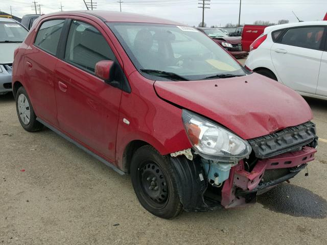 ML32A3HJ5FH052158 - 2015 MITSUBISHI MIRAGE DE RED photo 1