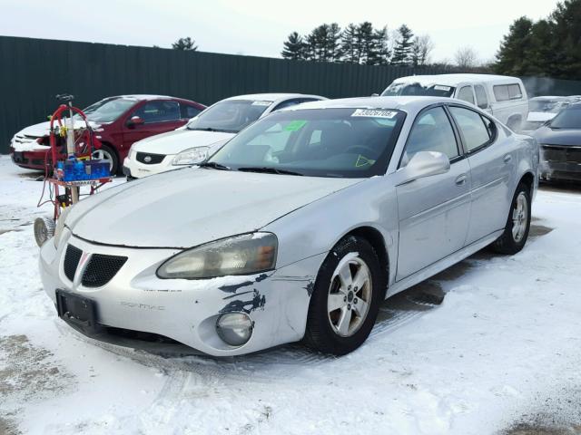 2G2WP522X51298364 - 2005 PONTIAC GRAND PRIX SILVER photo 2