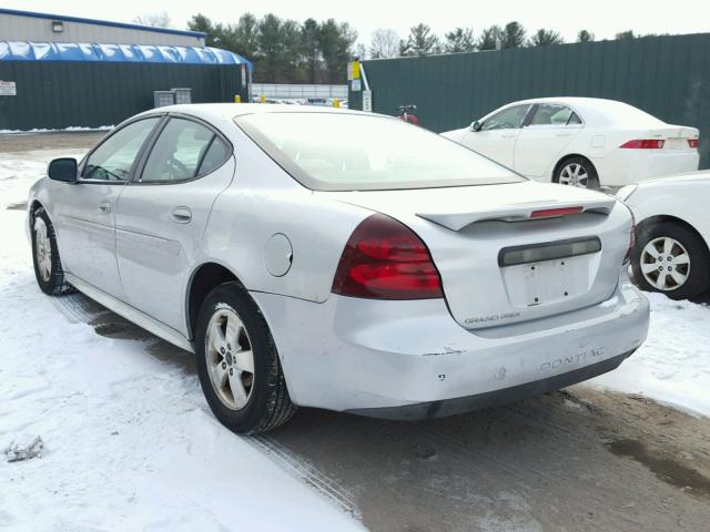 2G2WP522X51298364 - 2005 PONTIAC GRAND PRIX SILVER photo 3