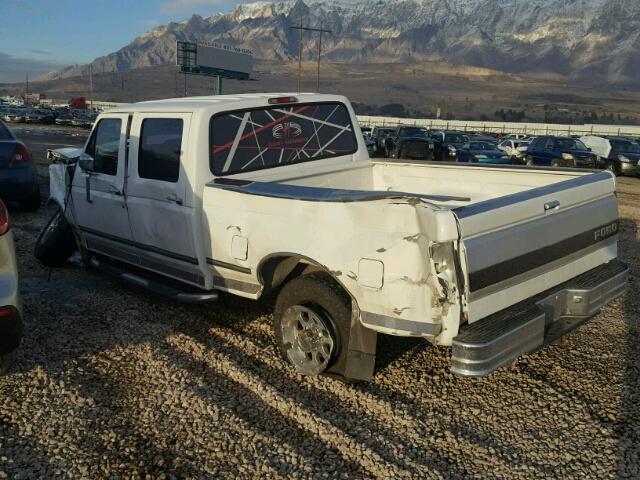 1FTHW26FXTEB40265 - 1996 FORD F250 WHITE photo 3