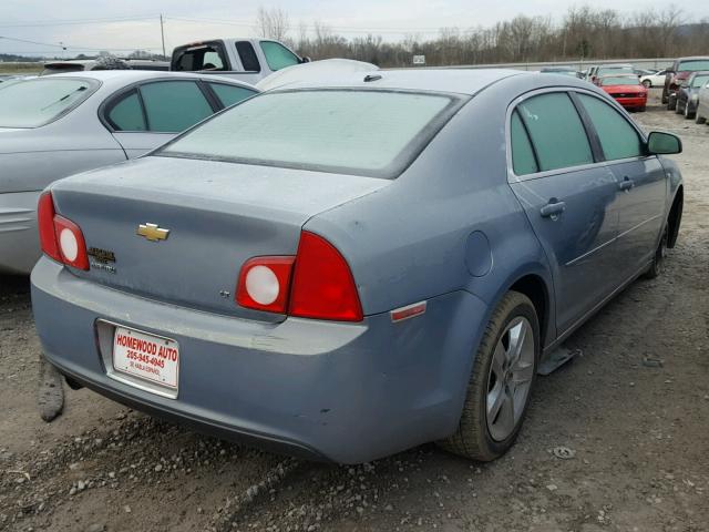 1G1ZH57B984305224 - 2008 CHEVROLET MALIBU 1LT BLUE photo 4