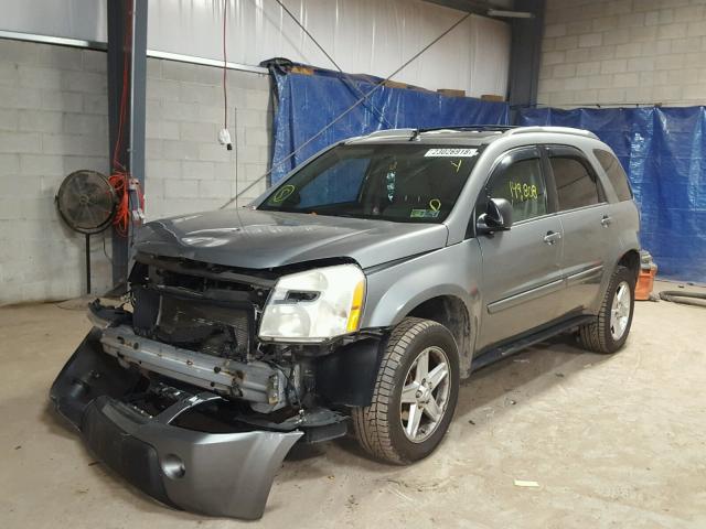 2CNDL63FX56164779 - 2005 CHEVROLET EQUINOX LT GRAY photo 2