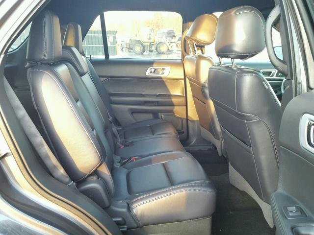 1FMHK8D83CGA30175 - 2012 FORD EXPLORER X GRAY photo 6