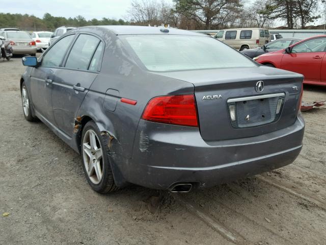 19UUA66264A001374 - 2004 ACURA TL GRAY photo 3